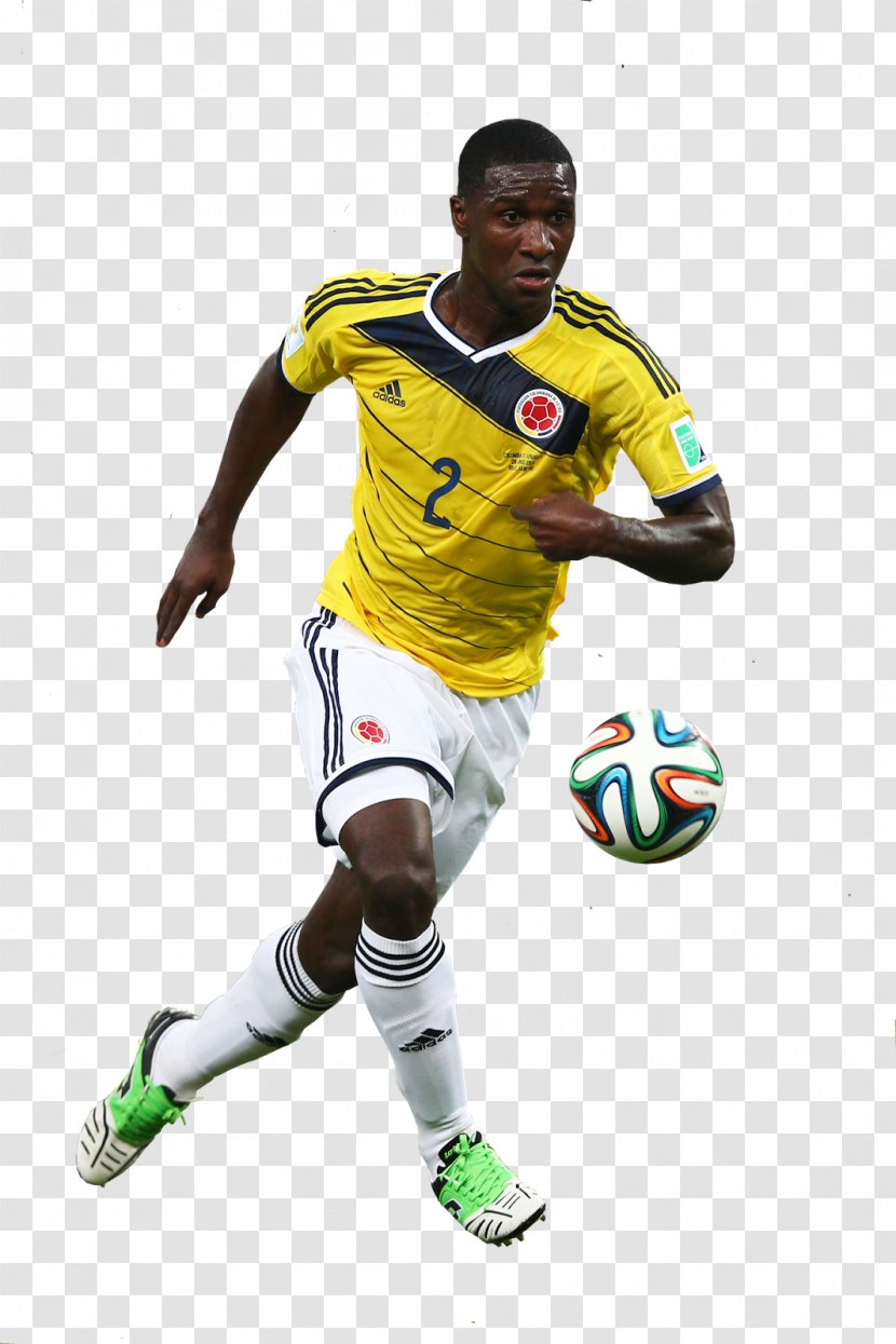 Colombia National Football Team Sport Player Defender - Competition Event Transparent PNG