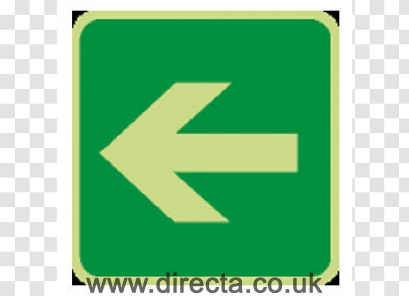 Exit Sign Emergency Sticker Green - Signage - Arrow Material Transparent PNG