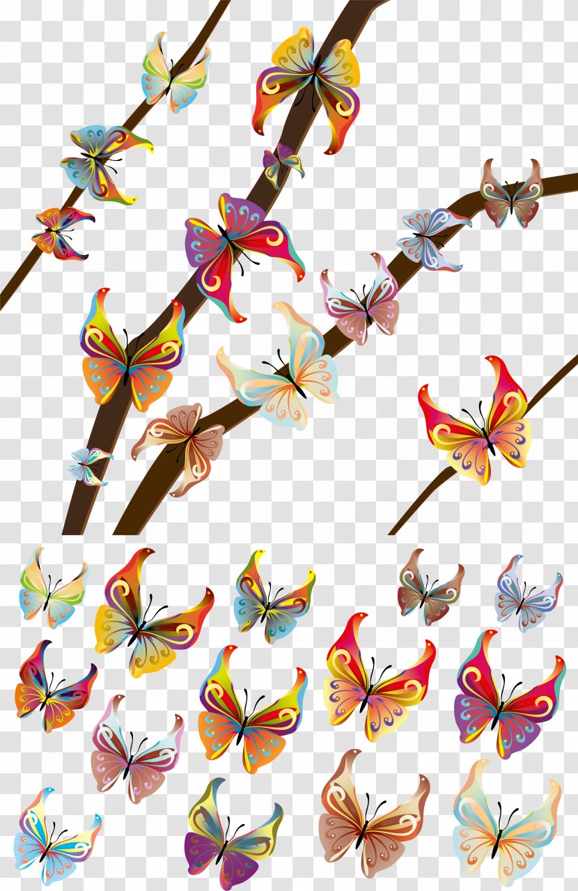 Butterfly Illustrator - Wing Transparent PNG