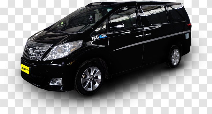 Taxi Surabaya Toyota Alphard Minivan Compact Van - Automotive Wheel System Transparent PNG
