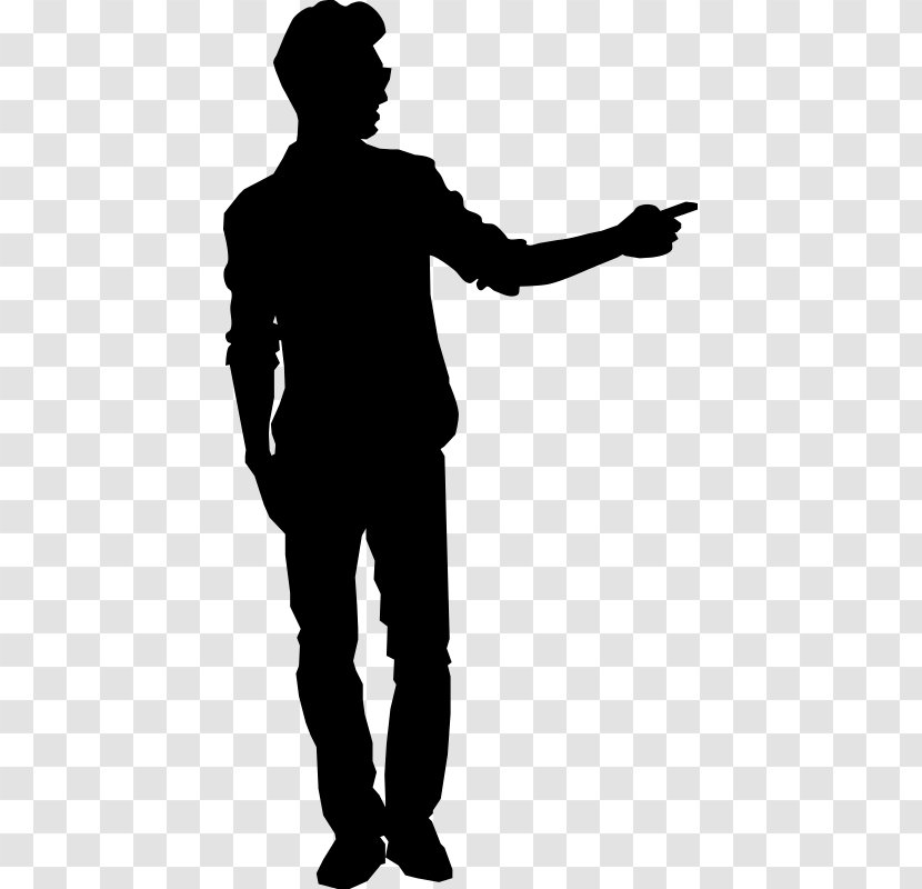 Silhouette Drawing Clip Art - Human Behavior Transparent PNG