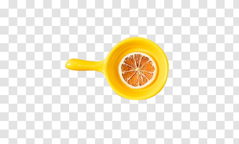 Lemon Bowl - Orange - Yellow Picture Material Transparent PNG