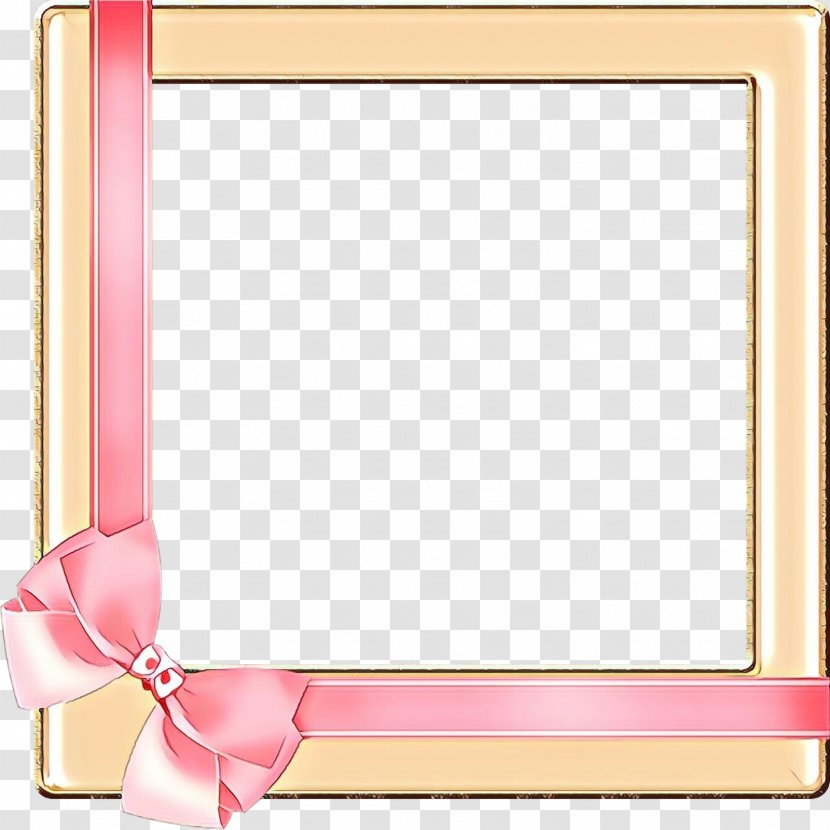 Background Pink Frame - Rectangle - Picture Transparent PNG