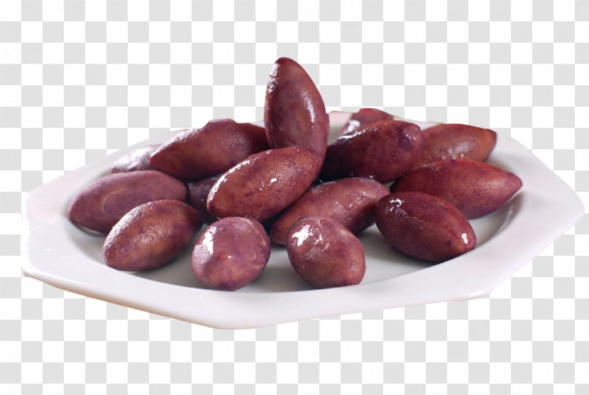 Breakfast Sausage Mettwurst Chinese Sujuk Knackwurst - Recipe - Purple Potato Health Food Transparent PNG