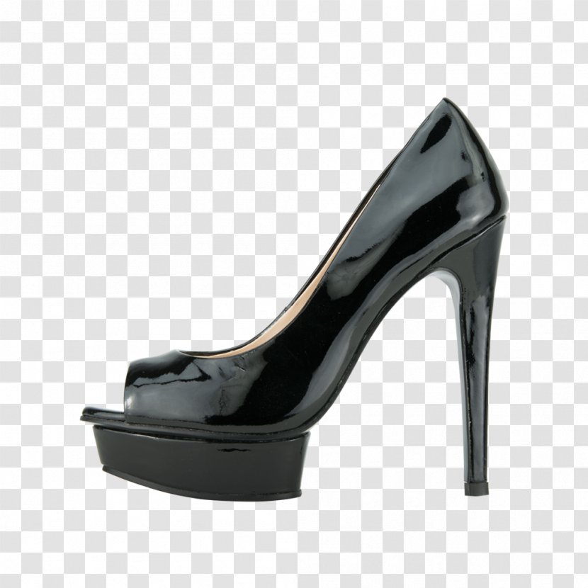 Court Shoe Patent Leather Peep-toe Platform - Basic Pump Transparent PNG