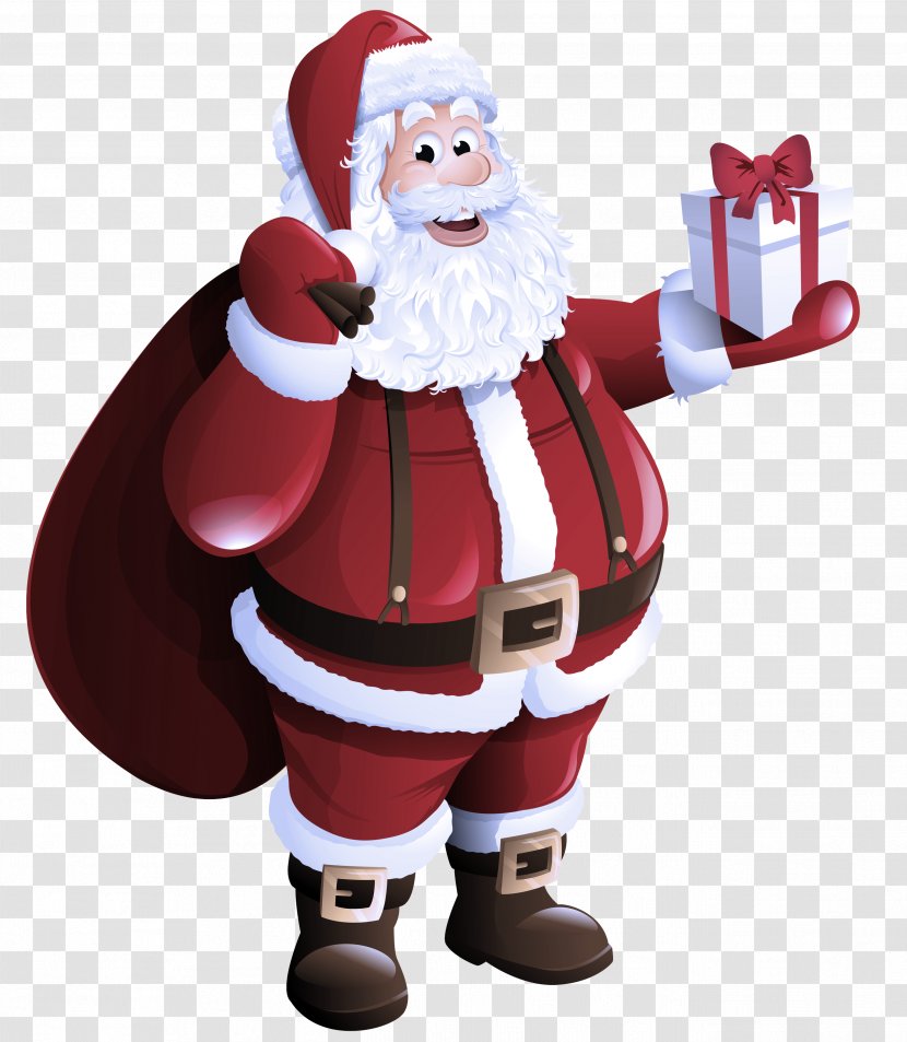 Santa Claus - Toy Fictional Character Transparent PNG