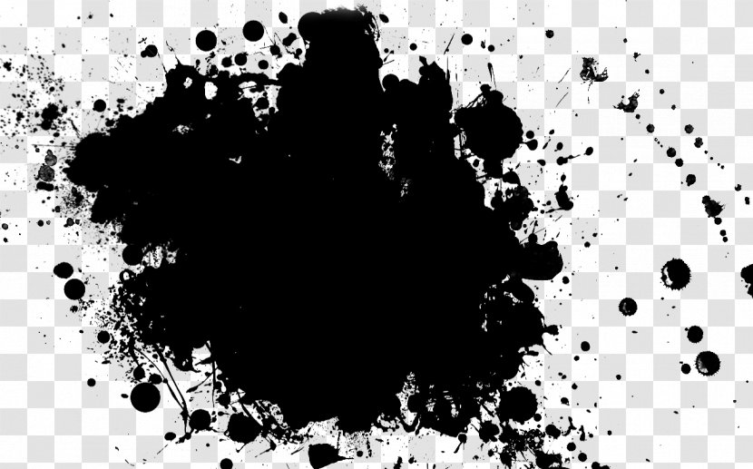 Desktop Wallpaper Clip Art - Black And White - Image Resolution Transparent PNG