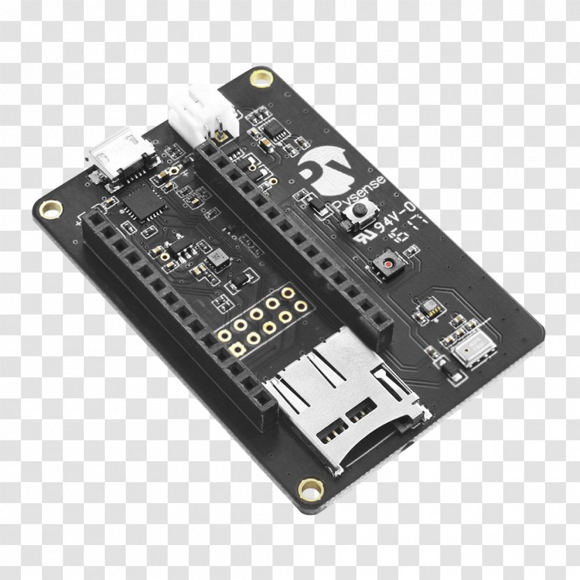 Flash Memory GPS Navigation Systems Microprocessor Development Board Internet Of Things Sensor - Micropython - Data Storage Device Transparent PNG