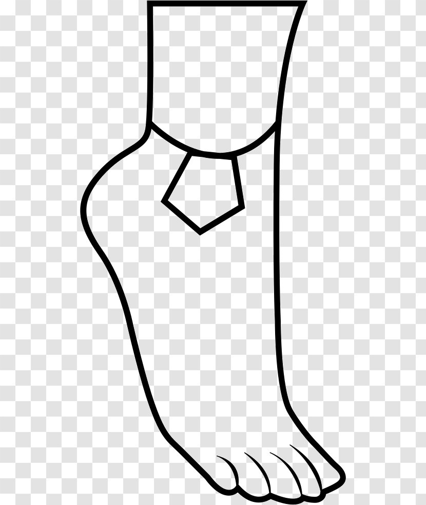 Shoe White Line Art Clip - Joint Transparent PNG