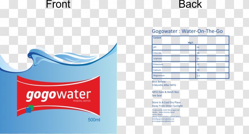 Graphic Design Logo Water Product - Brand - Text Transparent PNG