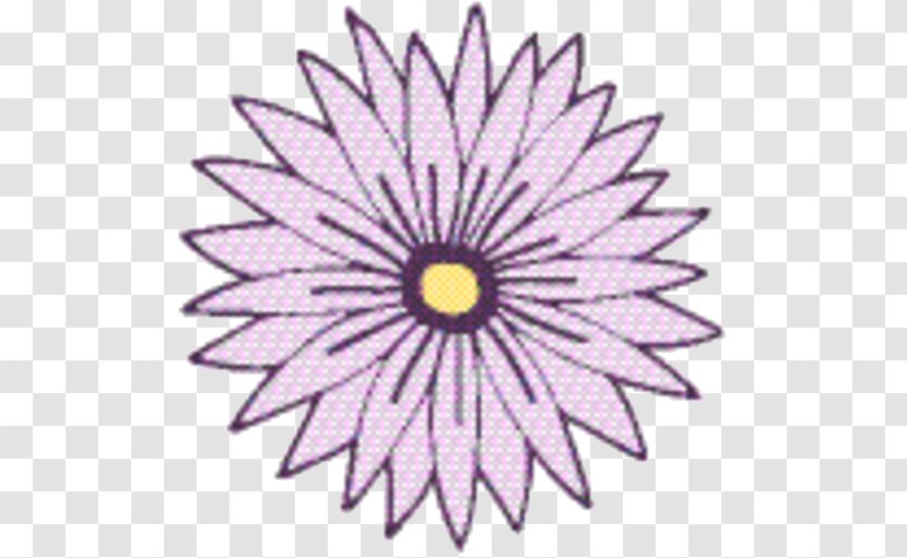 Pink Flower Cartoon - Plant - Daisy Family Transparent PNG
