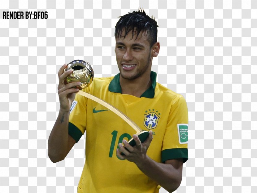 Neymar FIFA Confederations Cup Brazil National Football Team Santos FC Barcelona - Fifa Transparent PNG