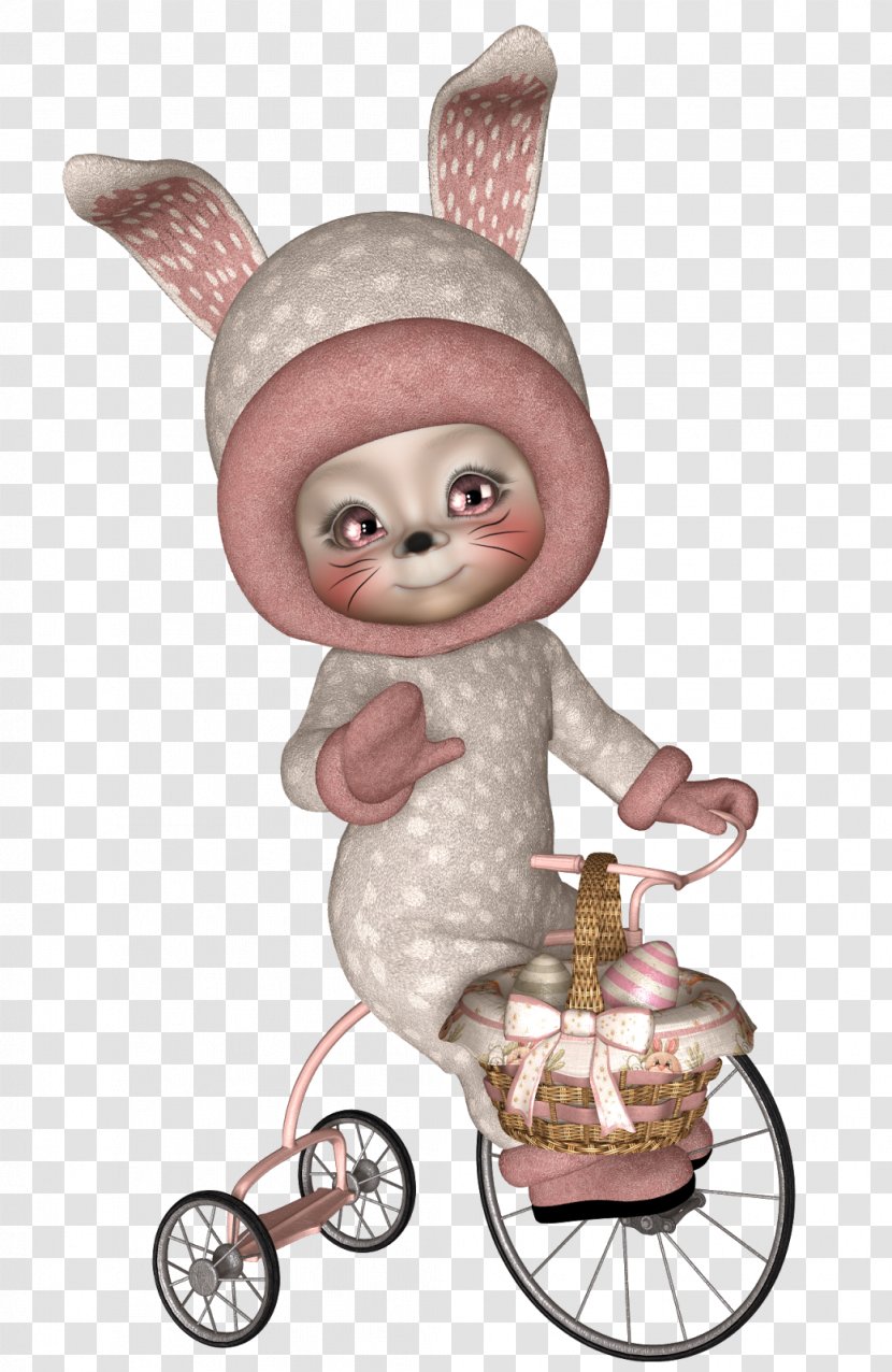 Rabbit Easter Bunny - Doll Transparent PNG