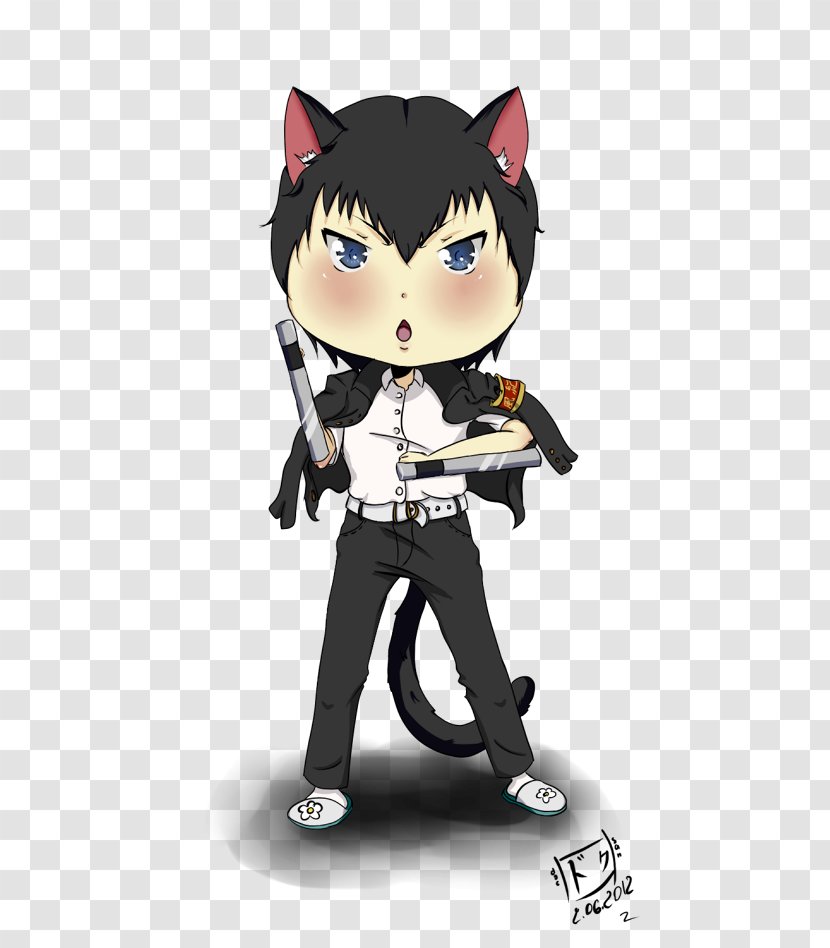 Cat Figurine Animated Cartoon - Heart Transparent PNG