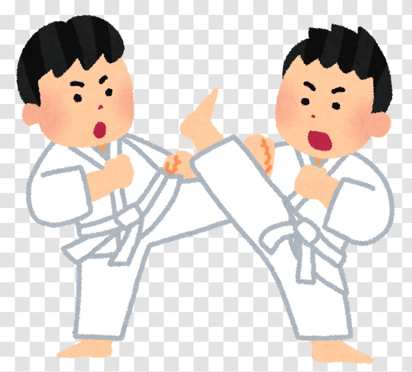 Karate Kyokushin Black Belt 稽古 Dojo - Cartoon - Taekwondo Kids Transparent PNG