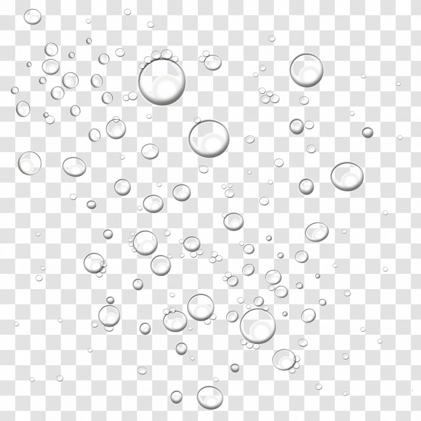 Circle Font - White - Bubbles Transparent PNG