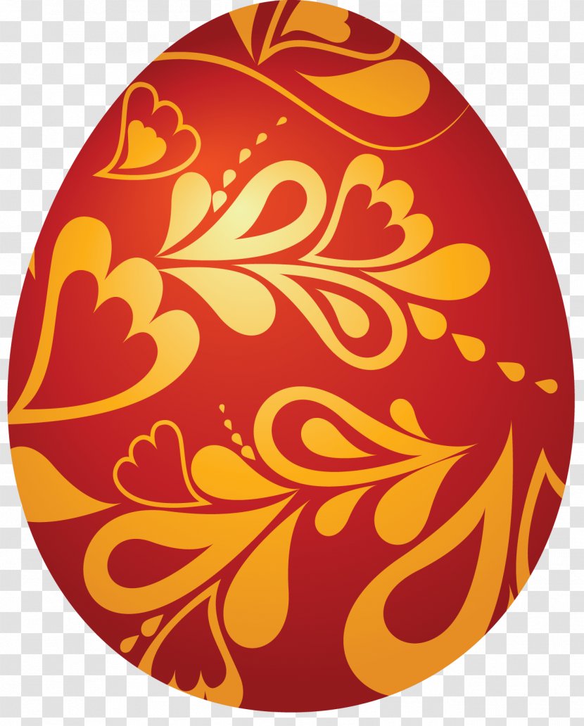 Easter Bunny Red Egg Clip Art - Basket - Eggs Transparent PNG