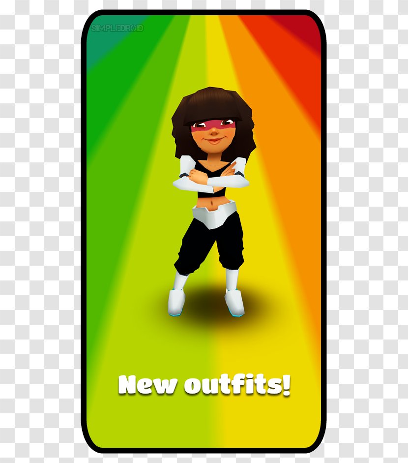 Subway Surfers Game Android - Dodge Transparent PNG