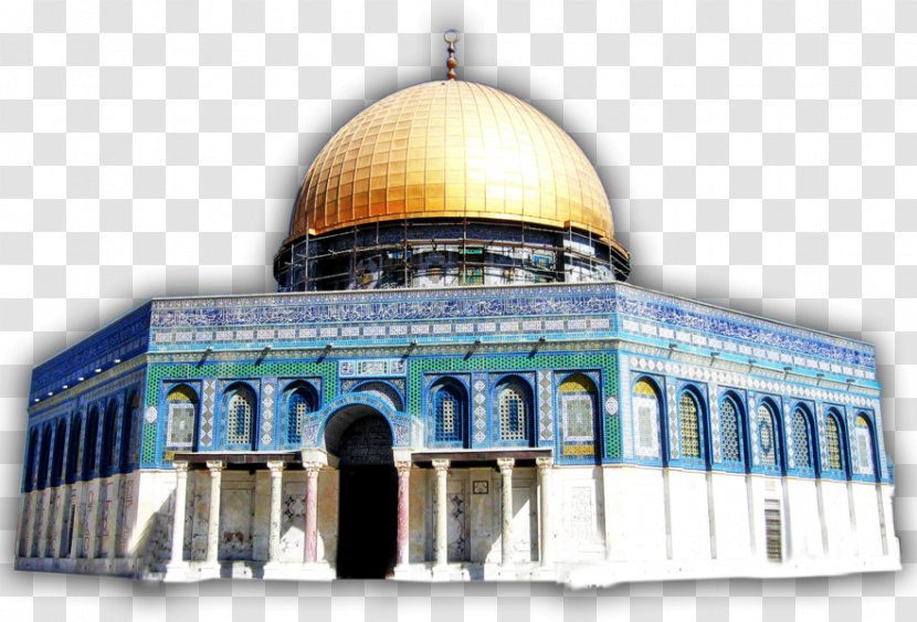 Dome Of The Rock Temple Mount Al-Aqsa Mosque Old City Church Holy Sepulchre - Jerusalem - Mosqu Transparent PNG
