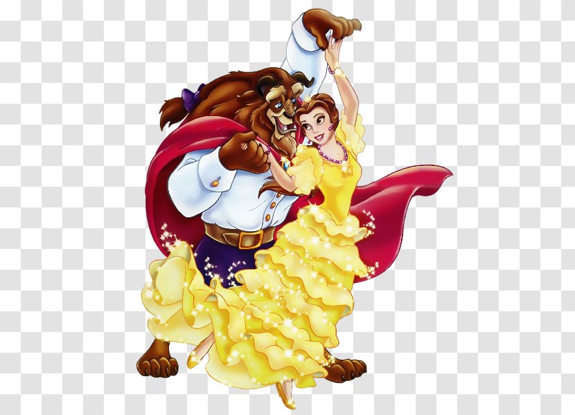 Belle Beast Rapunzel Clip Art - Beauty And The - Lion Dance Transparent PNG