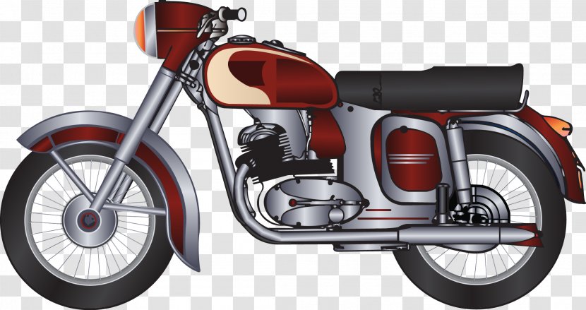 Motorcycle Accessories Car - Vector Transparent PNG