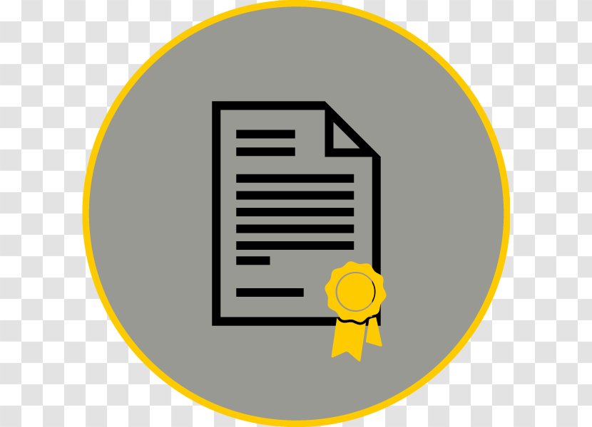 Documentation Document File Format - Yellow Transparent PNG