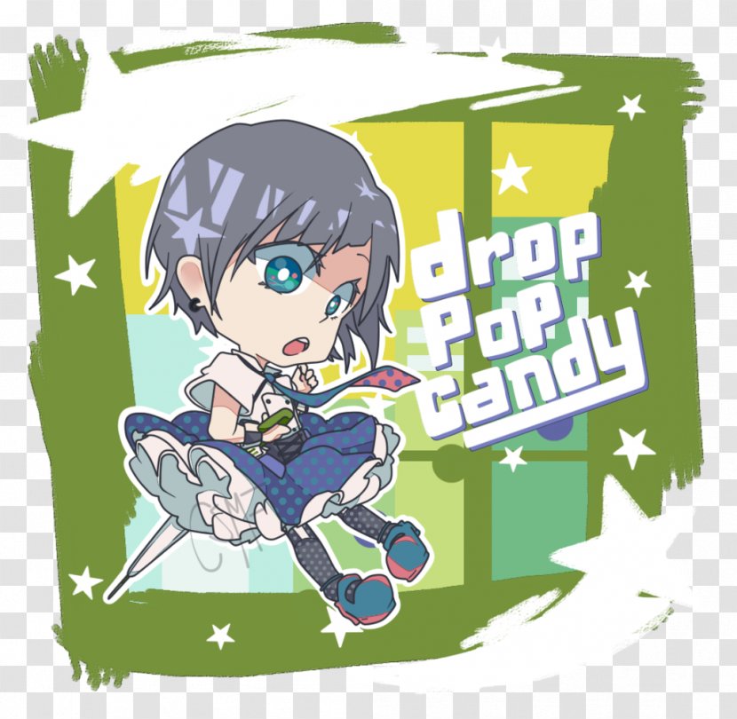 Gumdrop REOL Candy Juicy Drop Pop Ring - Watercolor Transparent PNG