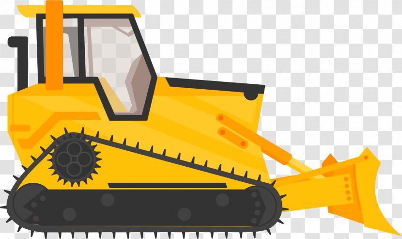 Caterpillar Inc. Bulldozer Heavy Machinery - Loader Transparent PNG