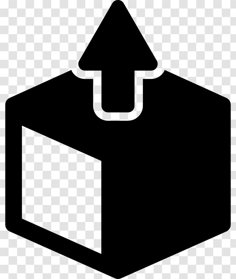 Arrow Box Symbol Logistics - Packaging And Labeling Transparent PNG