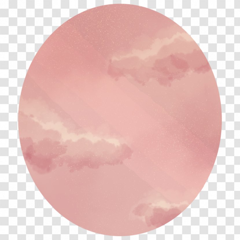Circle Brown Pink M Sky Plc - Clouds Painted Transparent PNG