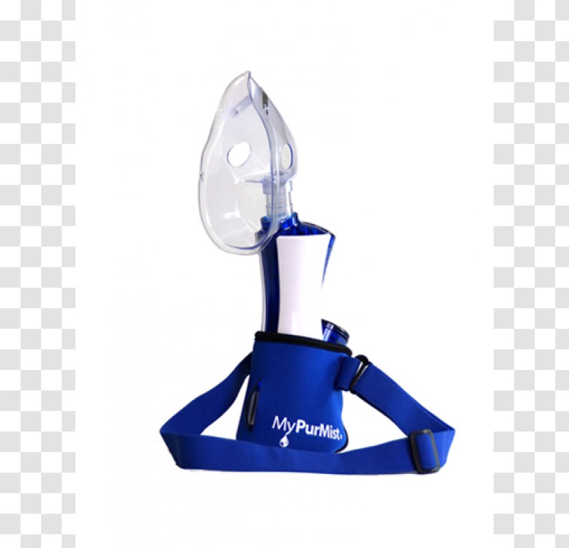 Inhaler Handsfree MyPurMist Adverse Effect - Electric Blue - Closedcircuit Television Camera Transparent PNG