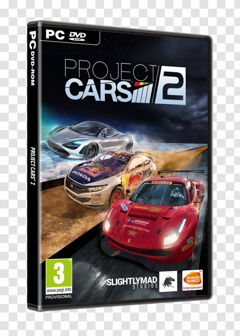 Project CARS 2 BANDAI NAMCO Entertainment Video Game PlayStation 4 - Technology - Pc Dvd Transparent PNG