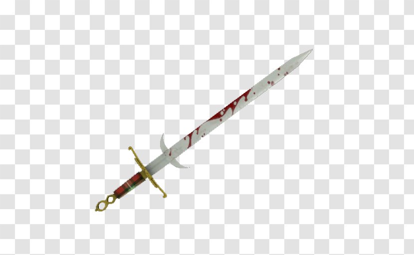 Sword Team Fortress 2 Claymore Melee Weapon - Video Game Transparent PNG