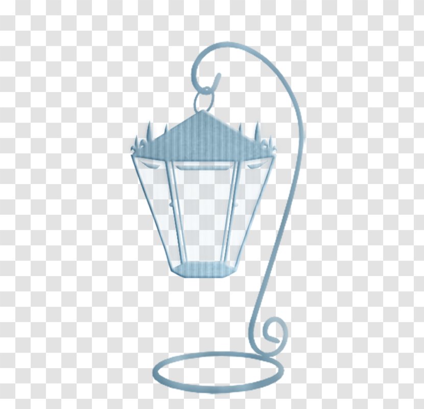 Lighting Lamp - Street Light - Cartoon Blue Lights Transparent PNG