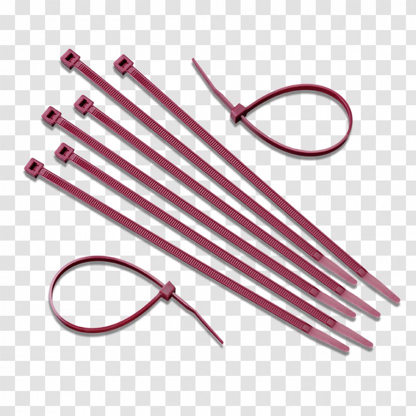 Cable Tie Plenum Space Electrical Wire Marking Services - Crimp - Pink Transparent PNG
