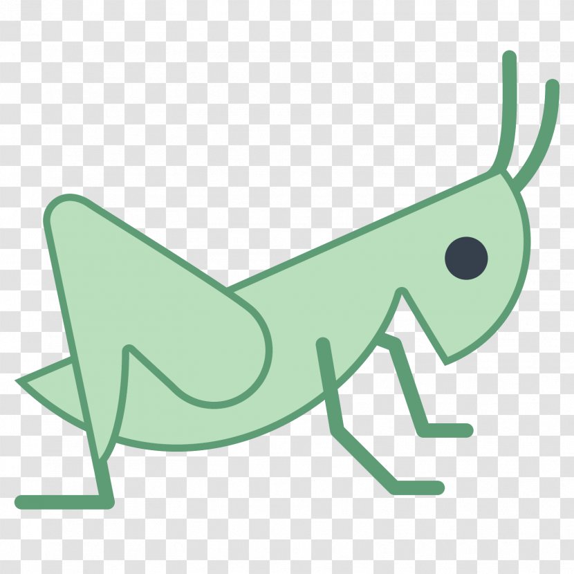 Insect Cricket Clip Art - Invertebrate - Lazy Grasshopper Transparent PNG