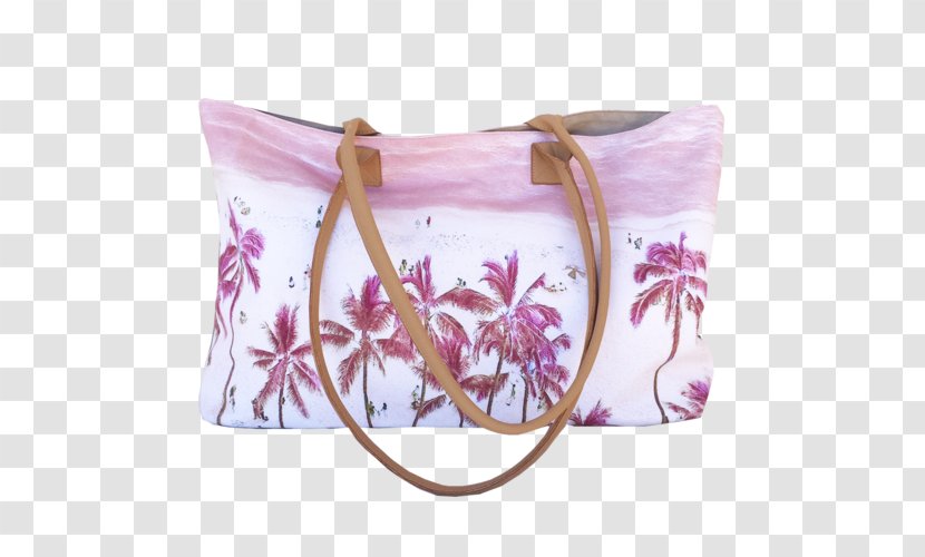 Handbag Tote Bag Guava Waikiki - Lining - Pink Castle Transparent PNG