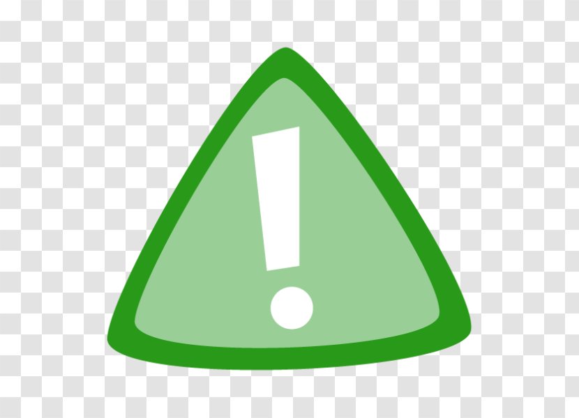 Exclamation Mark - Green - Symbol Signage Transparent PNG