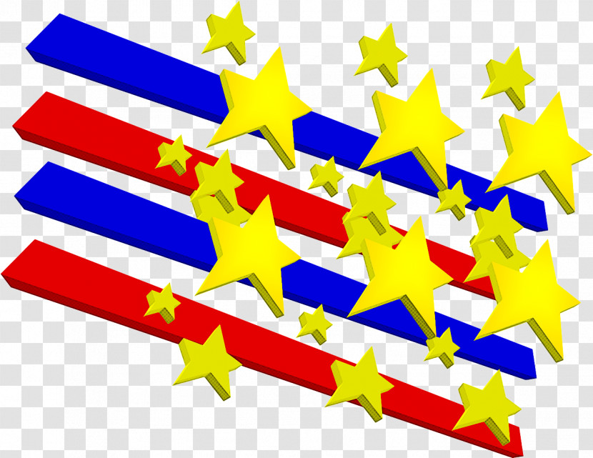 Angle Line Yellow Meter Star Transparent PNG