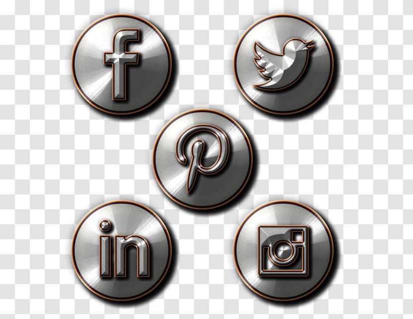 Clip Art Psd Button - Social Networking Service - Steel Style Media Icon Set Transparent PNG