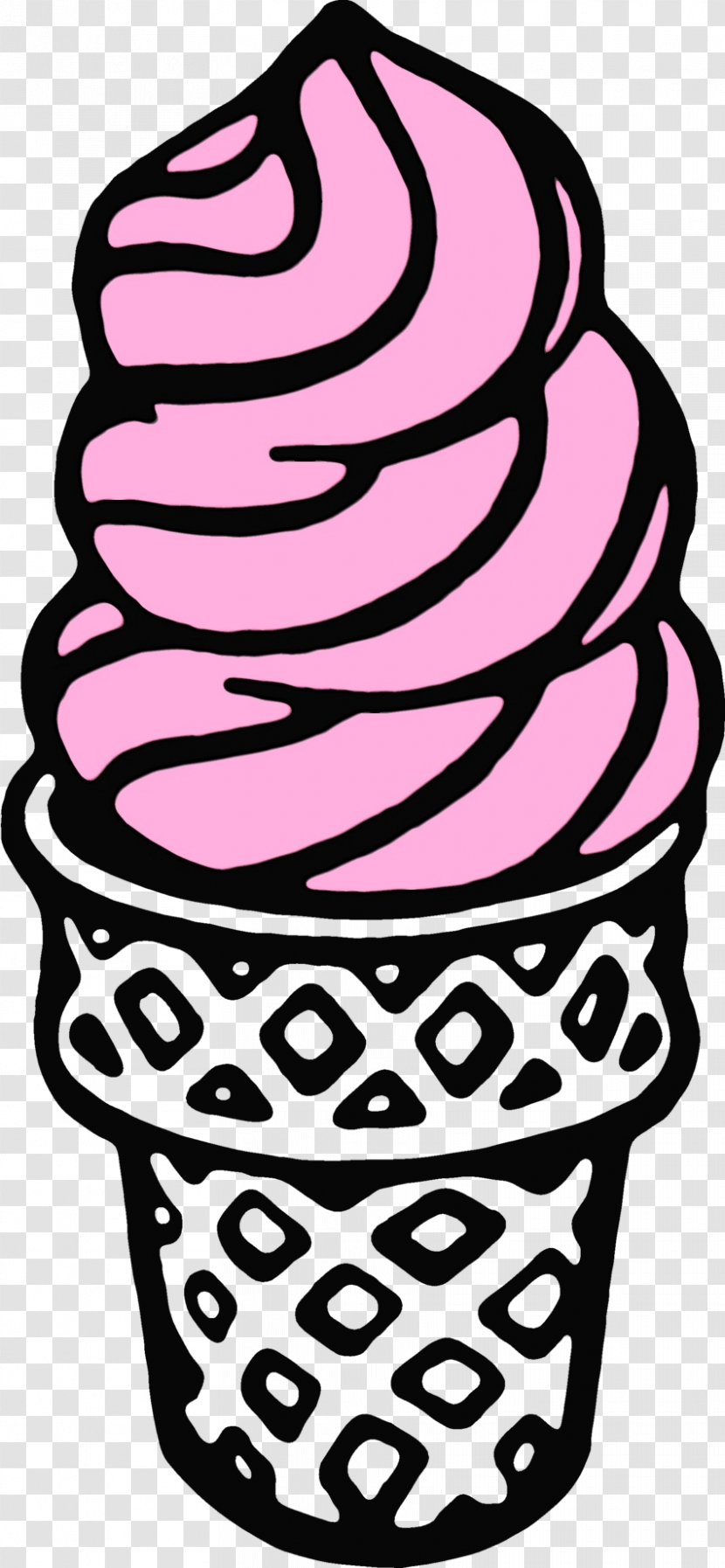 Ice Cream - Food - Baking Cup Transparent PNG