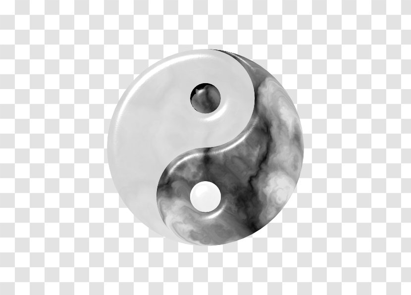 Yin And Yang Marble Clip Art - Ikon Transparent PNG