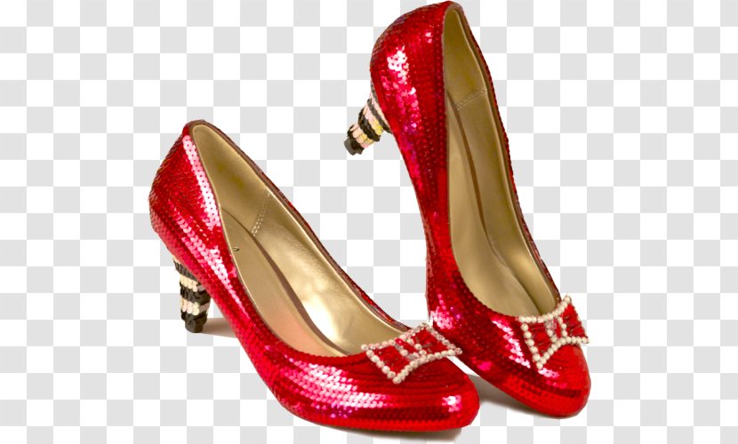 Slipper High-heeled Footwear Court Shoe Sequin - Magenta - Wizard Of Oz Transparent PNG