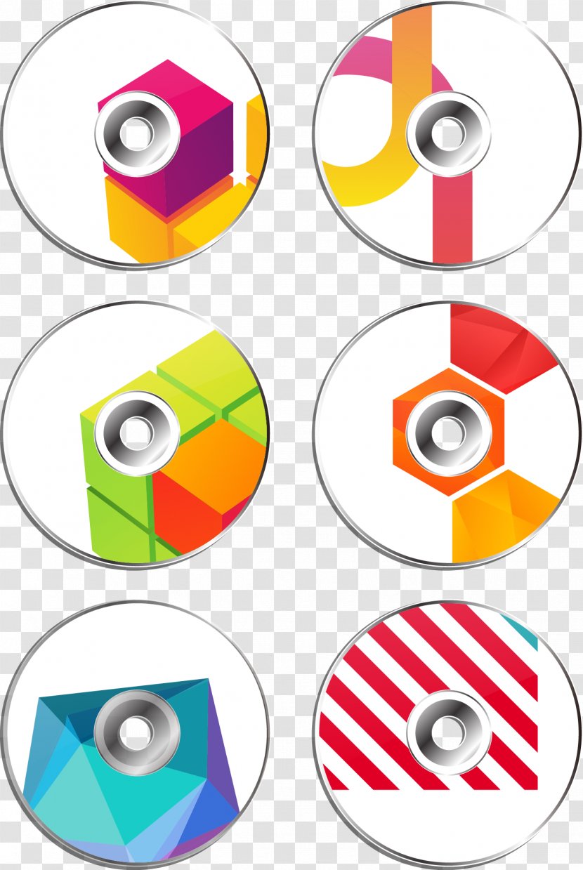 Clip Art - Technology - Color Business Vector Material VI CD Transparent PNG