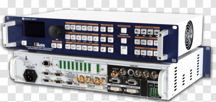 Electronics High-definition Television Digital Visual Interface Analog Signal Vision Mixer - Enhanceddefinition - Chemical Industry Transparent PNG
