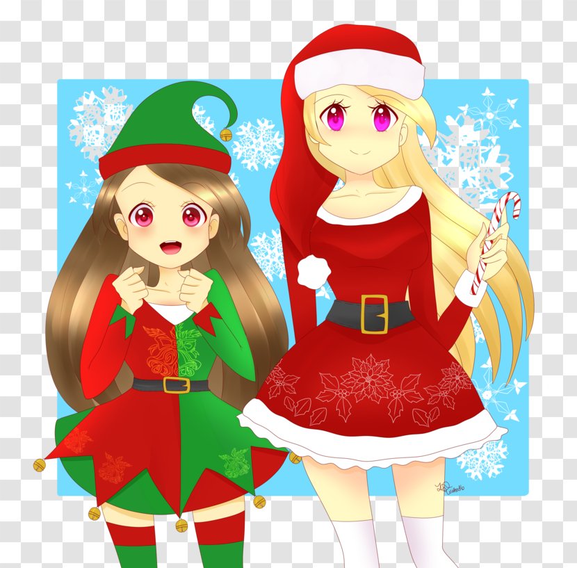 Santa Claus Christmas Ornament Clip Art Tree Illustration - Fictional Character Transparent PNG