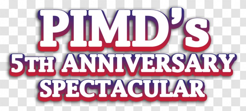 Party In My Dorm Logo Brand Font Anniversary - Banner - 5th Transparent PNG