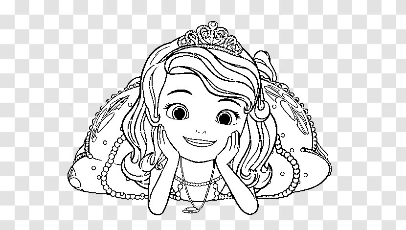 Princess Amber Colouring Pages Coloring Book Disney Google Sheets - Flower - Sofia Transparent PNG