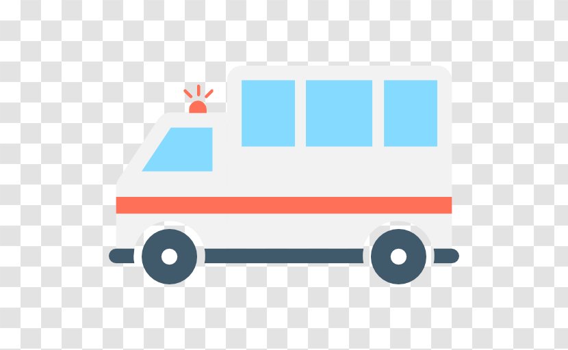 Logo Design Ambulance - Rectangle Transparent PNG