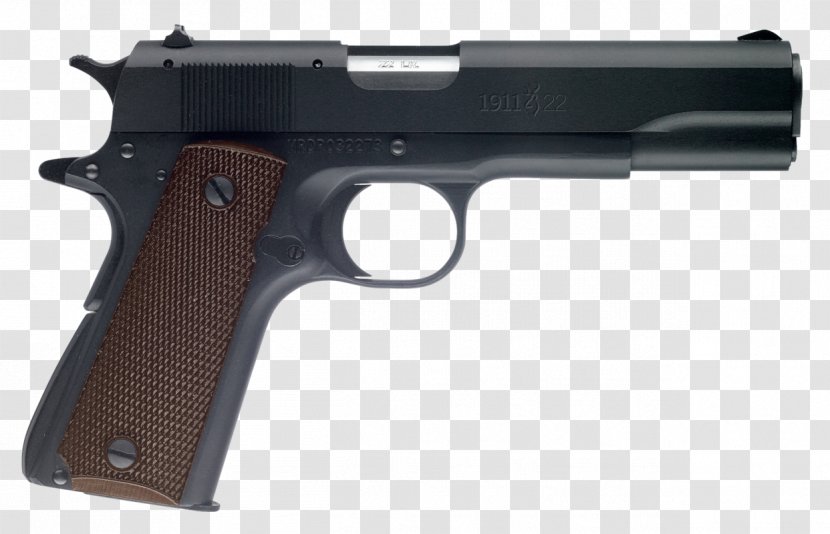 Springfield Armory M1911 Pistol Colt's Manufacturing Company .45 ACP - Airsoft - Firearms Transparent PNG
